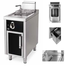 Freidora a gas con Mueble 12 L 9 Kw. 09-FDG12L750E