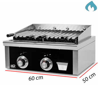 Barbacoa a gas con parrilla regulable B6100