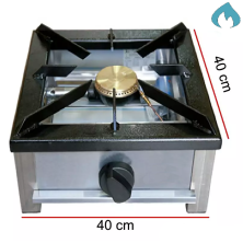 Cocina Sobremesa a Gas 1 Fuego 2 Kw. 54-HG-1