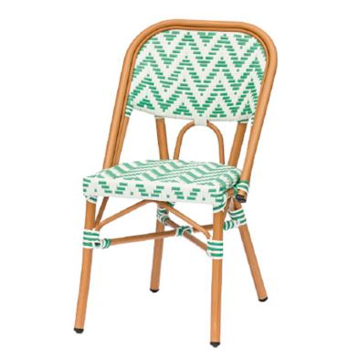 Silla para Terraza Parisina Asiento Rattan 97-DEAUX