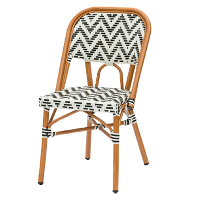Silla para Terraza Parisina Asiento Rattan 97-DEAUX