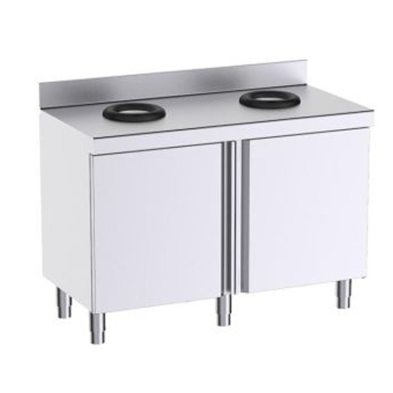 Mesa Mural de acero para reciclado fondo 60 02-F0072007+