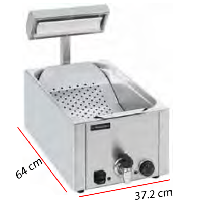 Mantenedor de Fritos 650 W 15 Litros  68-XDF-2