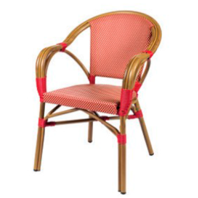 Sillon rojo Textilene ARI