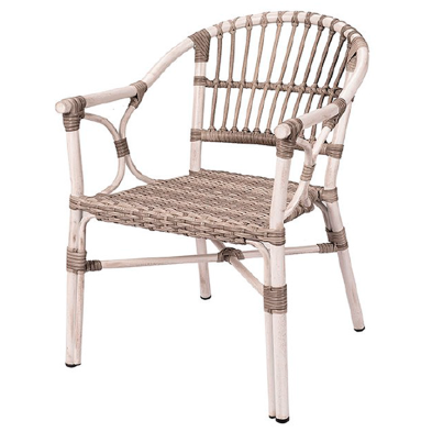 Sillón de terraza apilable para cafeterías 97-NICA +.