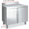 Mesa de Cocina con Peto y Puertas Fondo 70 cm Desde 40 a 100 cm