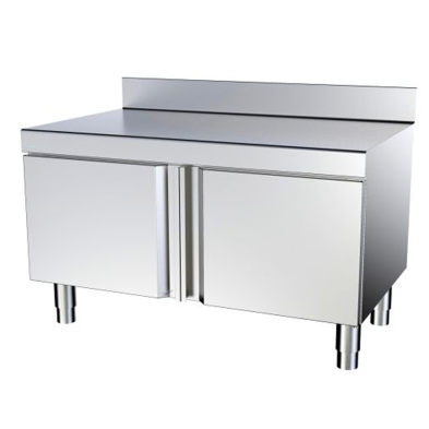 Mueble con puertas batientes para cocinas.