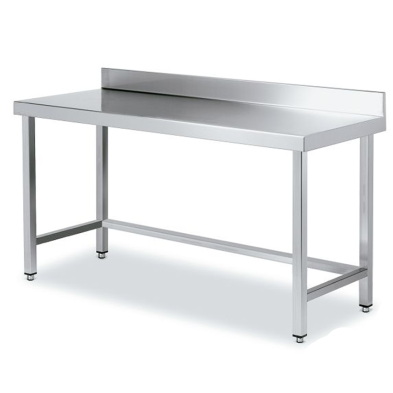 Mesa BAJA para aparatos de cocción.