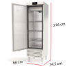 Armario Congelación 1 Puerta Inox 505 L. 606 W 14-CASN-75-1