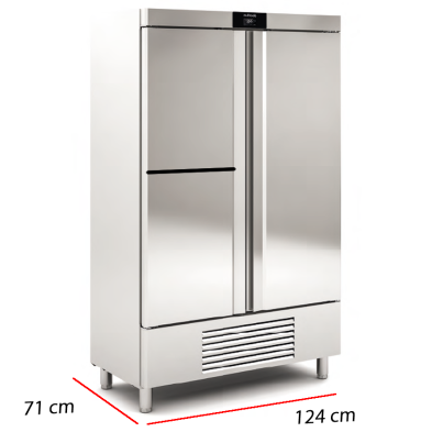 Nevera industrial inox 3 Puertas 543W. 964 L. 14-CASR-125-3