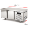 Mesa Fria BAJA GN 2 puertas Fondo 70 cm.14-MKR-135