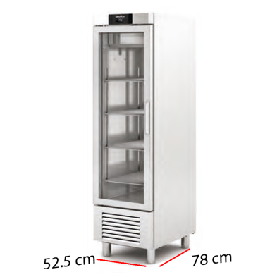 Congelador Puerta Cristal 409 L 495 W  14-CASNV-55