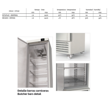 Armario Embutidos Curacion -Secado Idependiente 490 L 14-DASC-ES-752