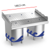 Mostrador Pescado con Soporte 146.5 cm. 06-074445