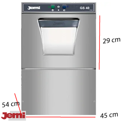 Lavavasos bajo mostrador para barra GS-40