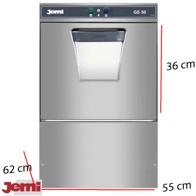 Lavavajillas para cocina con cesta grande GS-50