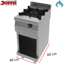 Cocina potente y robusta con un quemador S612+