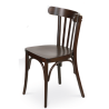 Silla de madera clásica para cafetería