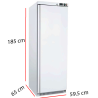 Nevera alta blanca una puerta 47-AR400L