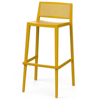 Taburete apilable de terraza