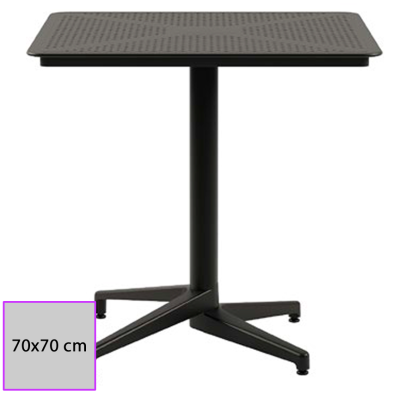 Mesa cuadrada terraza