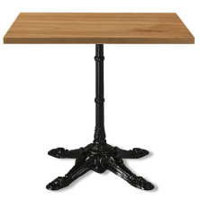 Mesa cuadrada pie forja Calanda