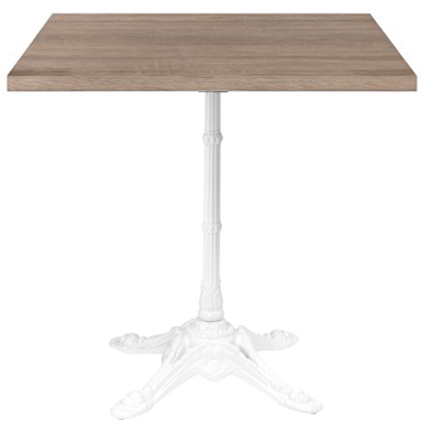 Mesa bar pie blanco Calanda