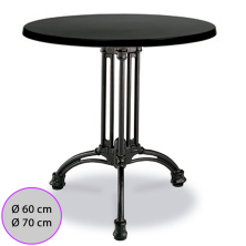 Mesa redonda cafeteria Carbalo