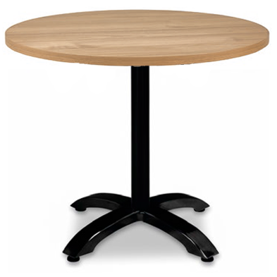 Mesa Bar Tablero Redondo Melamina Rojales