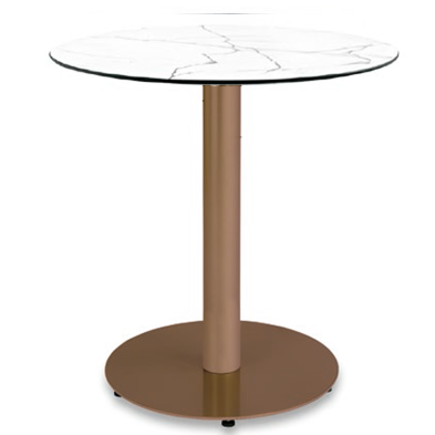 Mesa de bar tablero compact redondo 01-Genil