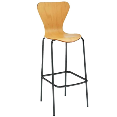 Taburete de Bar Asiento de Madera - ALFAFAR