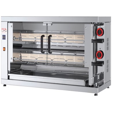 Asador de Pollos ECO 2 espadas -10 Piezas.