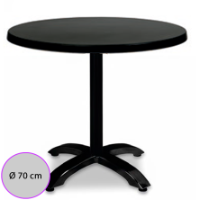 Mesa para restaurante redonda de Werzalit Rojales 2