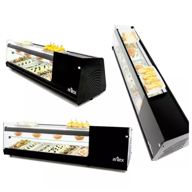 Vitrina refrigerada de tapas VT TRIPLE 6 - 8 bandejas