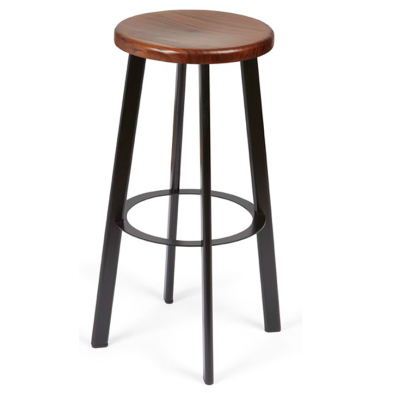 Taburete Berdejo de bar asiento madera