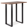 Mesa alta de bar rectangular. Mod.Noez