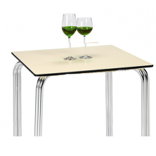 Mesa Bar Cuadrada Aldea Tablero Compacto