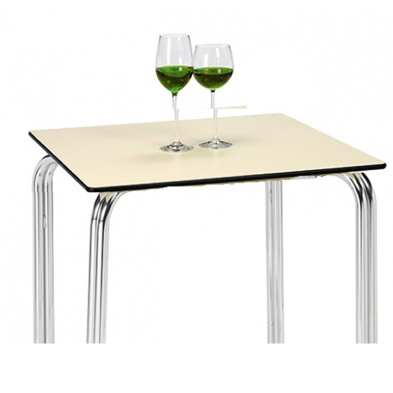 Mesa Bar Cuadrada Aldea Tablero Compacto