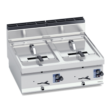 Freidora Doble a Gas 10+10 L - 2x 6.9 KW- GL10+10B