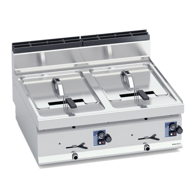 Freidora Doble a Gas 10+10 L - 2x 6.9 KW- GL10+10B