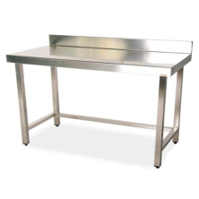 Mesa de trabajo con peto fondo 70 cm- Largo desde 60 cm.