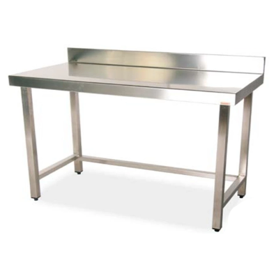 Mesa de trabajo con peto fondo 70 cm- Largo desde 60 cm.