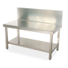 Mesa baja de trabajo para planchas cocina