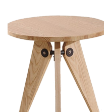 Mesa de Madera Ayora Redonda estilo nórdica