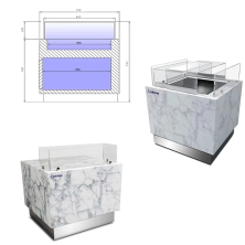 Vitrina Bombonera fria Marsella