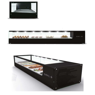 Vitrina tapas con motor reducido 51-LOGIC+