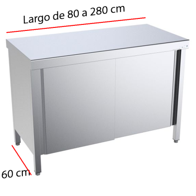 Mueble con puertas correderas