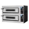 Horno pizzas puerta cristal