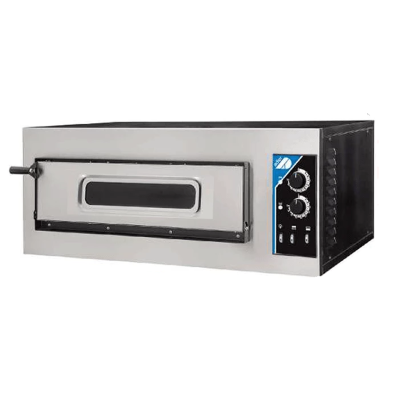 Horno eléctrico de pizza puerta cristal NEVO1504D25CL