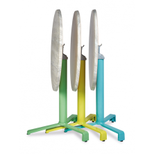 Mesa plegable tablero redondo